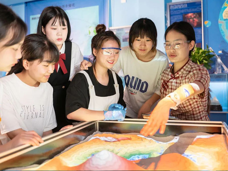 渭滨数字化地理实验室